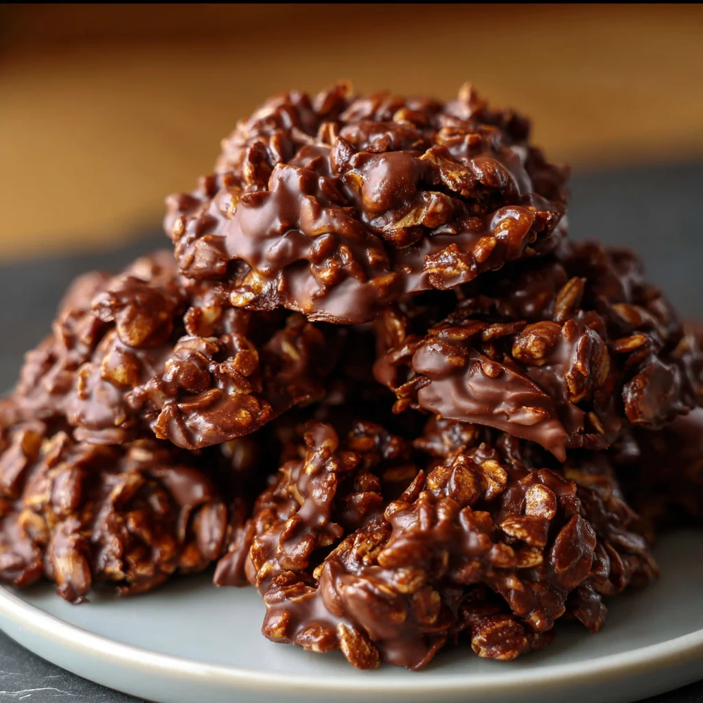 No-Bake Cookies – Easy, Chewy & Ready in 15 Minutes!