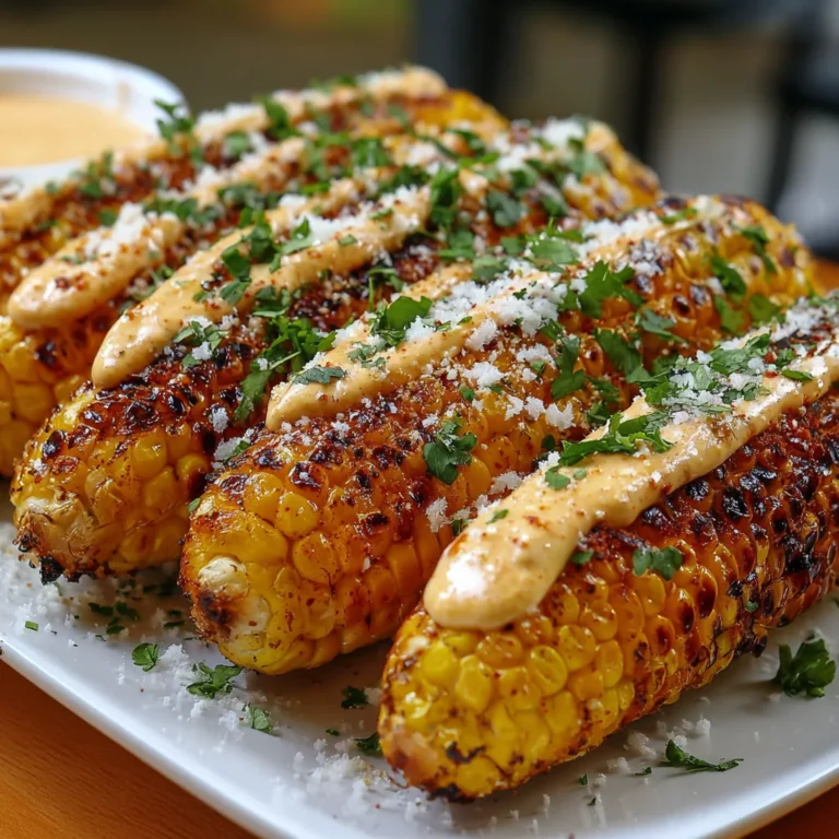 Spicy Creamy Cajun Corn on the Cob – The Ultimate BBQ Side!