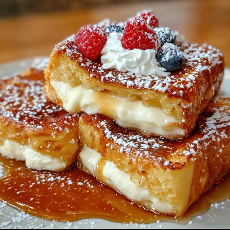 Hawaiian Roll French Toast – Soft, Sweet & Irresistibly Golden!
