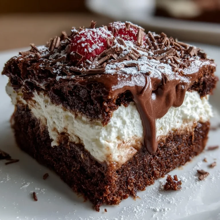 Brownie Refrigerator Cake – Fudgy, No-Bake & Incredibly Easy!