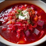Easy Borscht Recipe – A Vibrant, Comforting Ukrainian Classic!