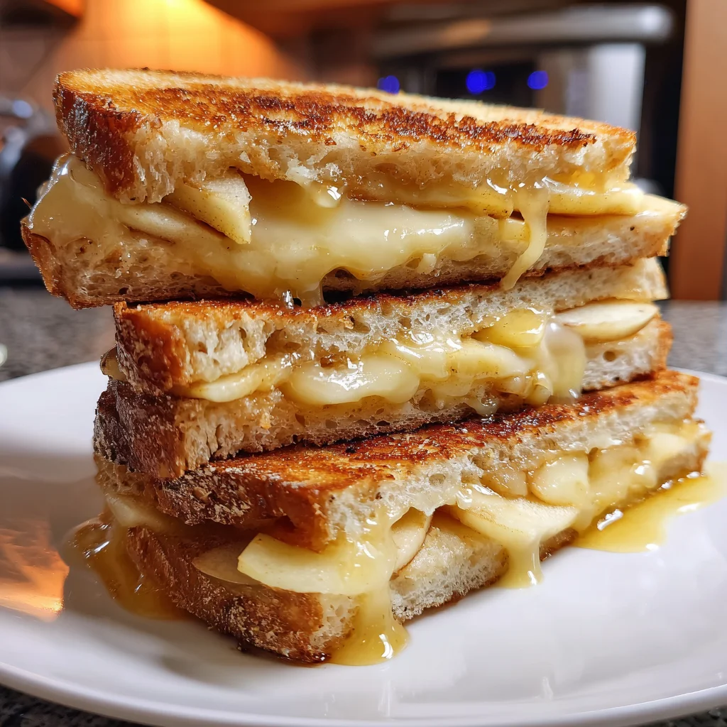 Smoked Gouda Apple Grilled Cheese – Sweet, Smoky & Irresistibly Crispy!