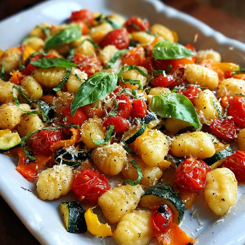 Sheet-Pan Garlic Butter Gnocchi – Crispy, Buttery & Effortless!