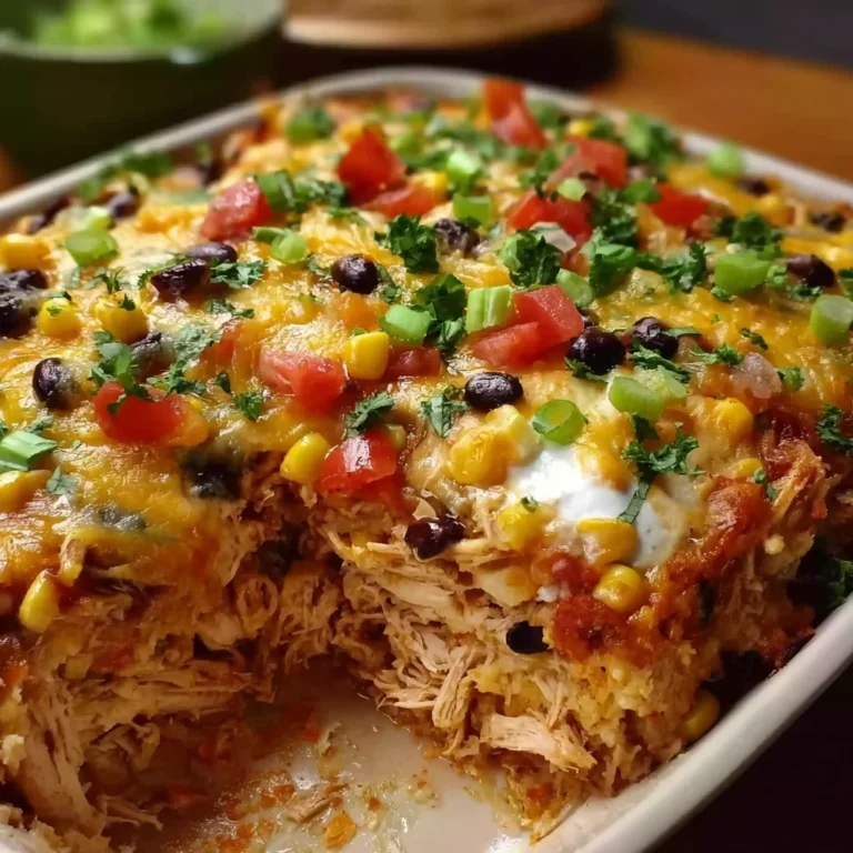 Chicken Burrito Casserole – Layers of Cheesy, Spicy Comfort!