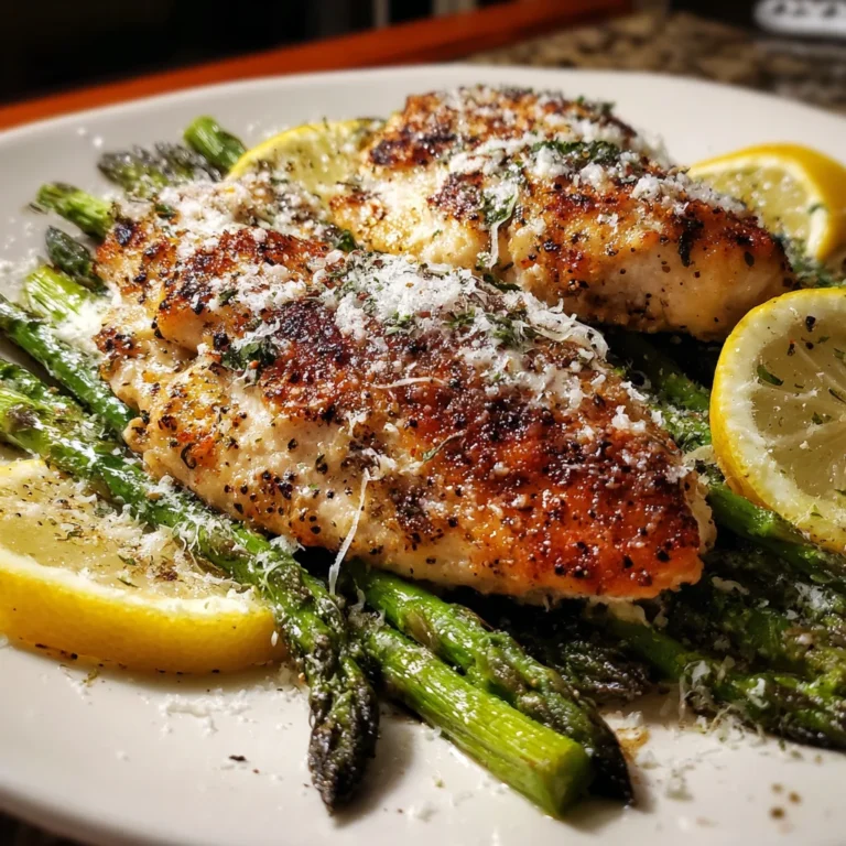 Grilled Chicken & Asparagus Caesar Salad – A Hearty Twist on a Classic!