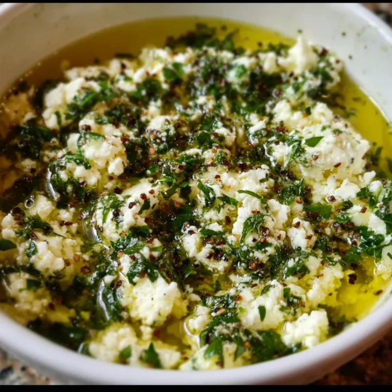 Herb and Feta Olive Oil Dip – Savory, Zesty & Perfect for Dipping!