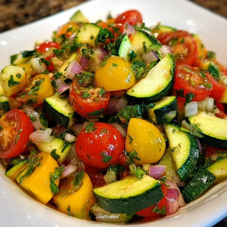 Zucchini Salsa – Fresh, Zesty & A Garden-Fresh Twist!