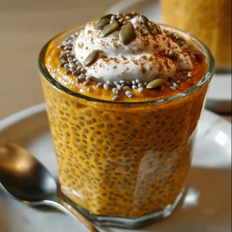 Pumpkin Pie Chia Pudding – Creamy, Spiced & Fall-Inspired!