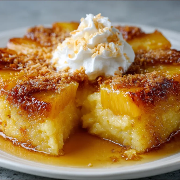 The Easiest Pineapple Bake – Sweet, Buttery & Irresistibly Simple!