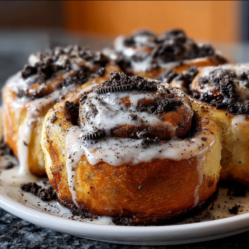 Oreo-Stuffed Cinnamon Rolls – Decadent, Gooey & Irresistible!