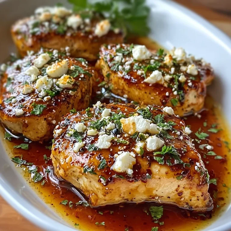 Hot Honey Feta Chicken – Crispy, Spicy & Irresistibly Savory!