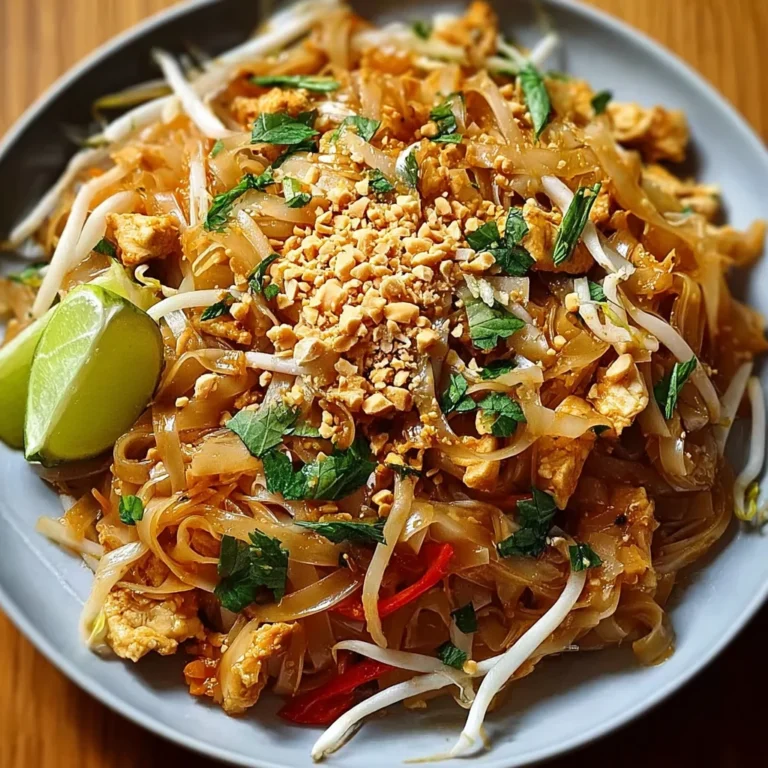 Chicken Pad Thai – Authentic, Sweet & Savory Stir-Fry in 30 Minutes!