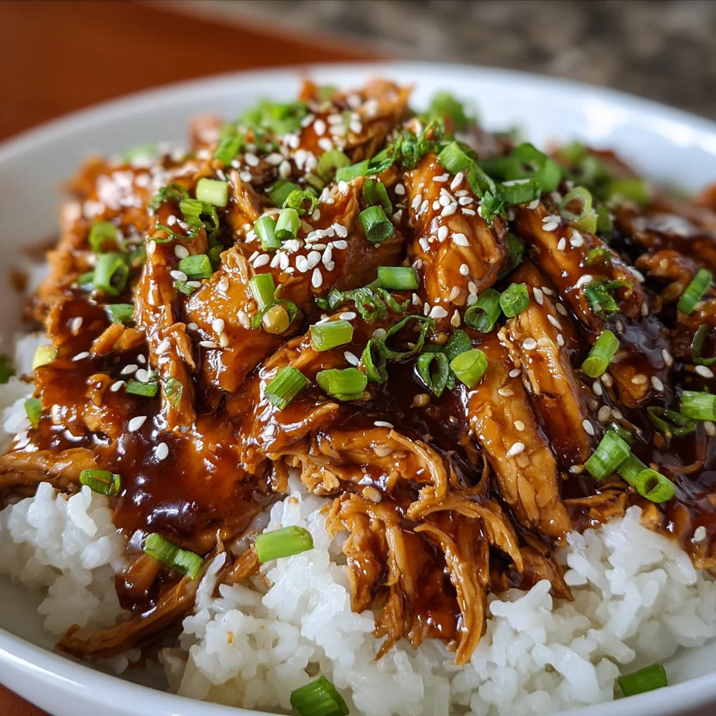 Crock Pot Teriyaki Chicken – Sweet, Savory & Effortless!