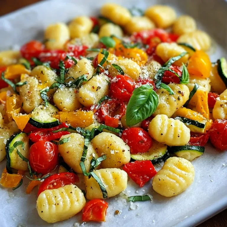 Sheet-Pan Garlic Butter Gnocchi – Crispy, Buttery & Effortless!