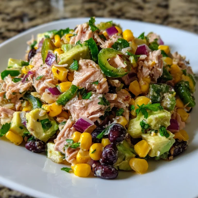 Zesty Mexican Tuna Salad – A Fresh, Flavor-Packed Twist on a Classic!