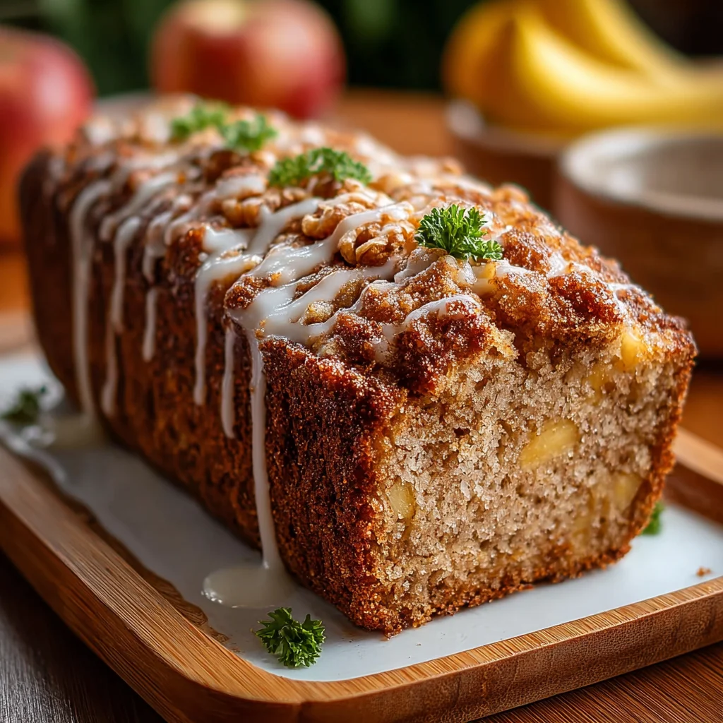 Apple Cinnamon Yogurt Loaf – Moist, Spiced & Perfect with Coffee!
