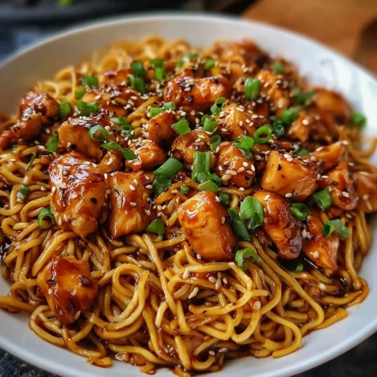 Sticky Garlic Chicken Noodles – Your New 30-Minute Weeknight Obsession!