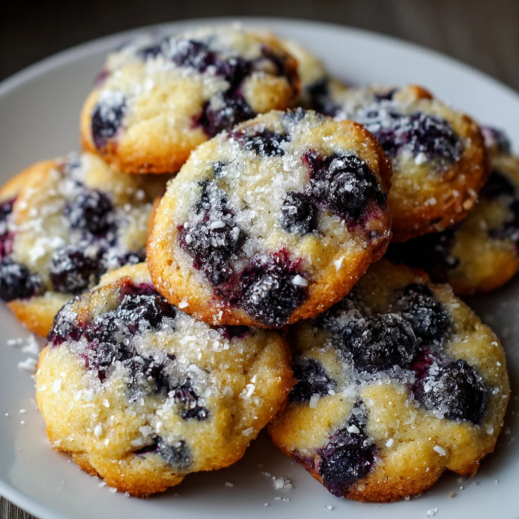 Blueberry Cookies – Soft, Chewy & Bursting with Berries!