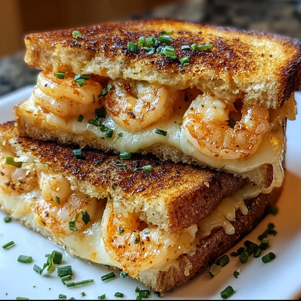 Cajun Shrimp Grilled Cheese – Spicy, Cheesy & Unforgettable!