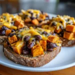 Vegan Sweet Potato Black Bean Bowl – Nutrient-Packed & Bursting with Flavor!