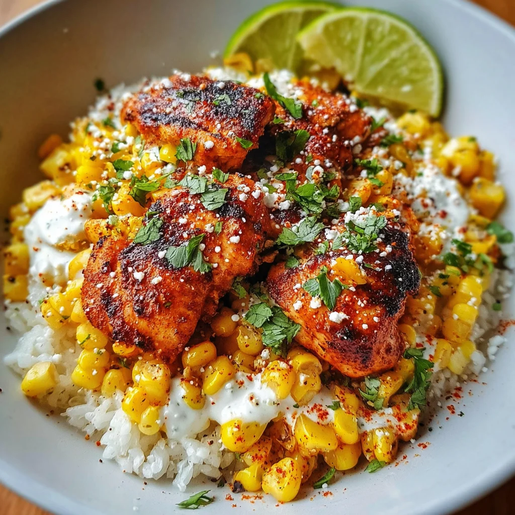 Corn Chicken Bowl – A Sweet & Savory Comfort Feast in a Bowl!