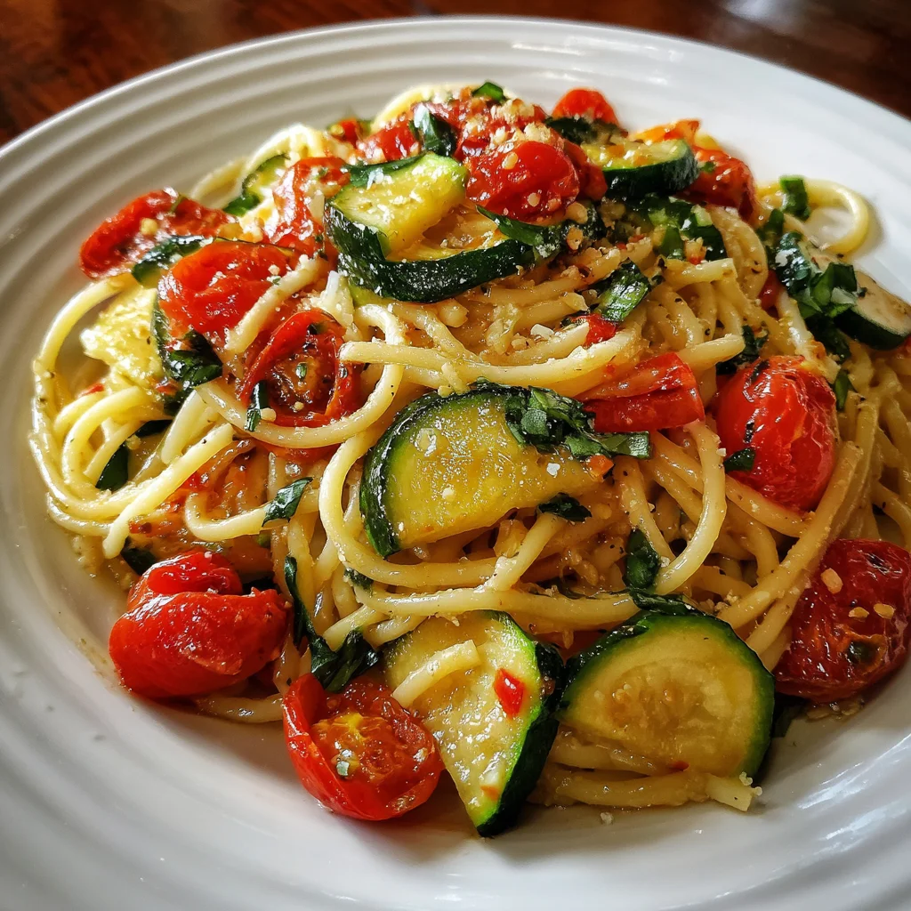 Tomato Zucchini Pasta A Simple, Delicious Recipe!