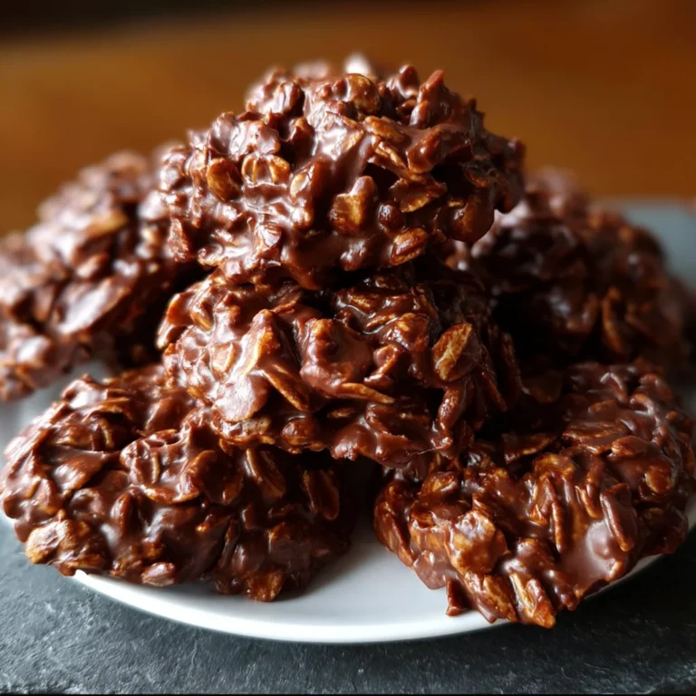 No-Bake Cookies – Easy, Chewy & Ready in 15 Minutes!