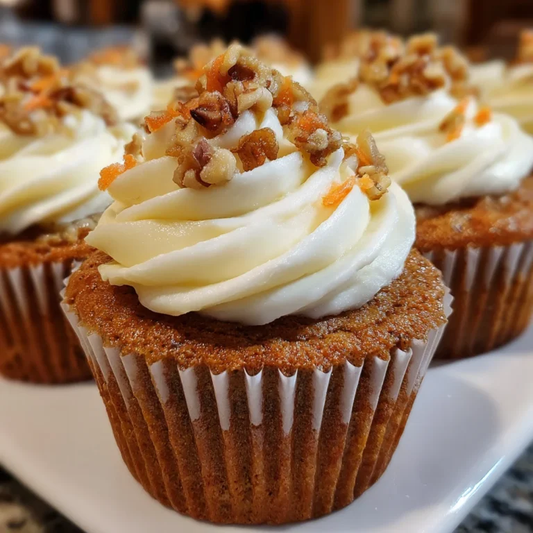 The Easiest, Moistest Carrot Cake Cupcakes