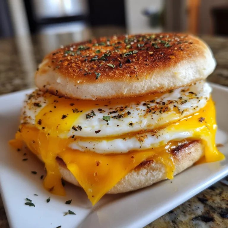Viral Egg Sandwich Muffin – Fluffy, Cheesy & Totally Addictive!