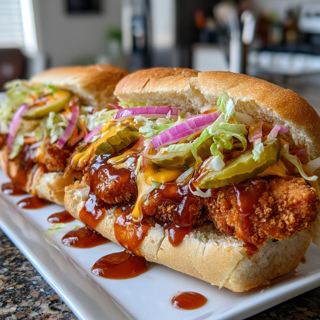 South Carolina Bird Dog Sandwiches – Crispy, Cheesy & Southern-Inspired!