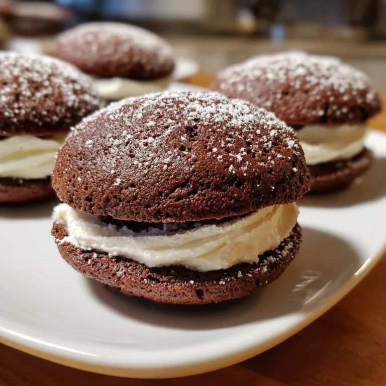 Tasty Whoopie Pies – Soft, Sweet & Filled with Creamy Goodness!