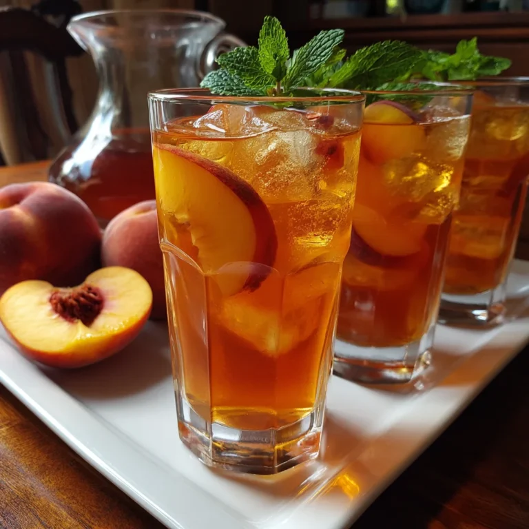 Peach Sweet Tea Recipe: Refreshing Summer Delight Awaits!