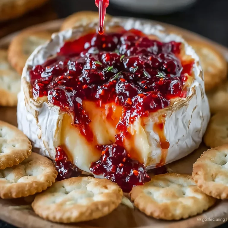 Halloween Bloody Baked Brie – Spooky, Gooey & Devilishly Delicious!
