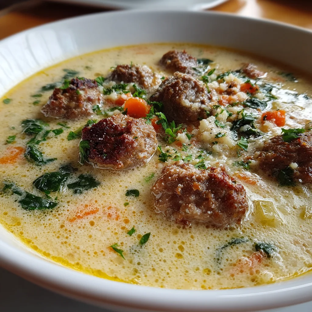 Italian Wedding Soup – Hearty, Comforting & Full of Flavor!