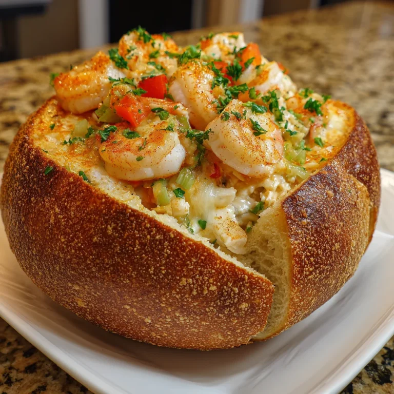 Stuffed Seafood Bread Bowl Recipe That Everyone Will Love