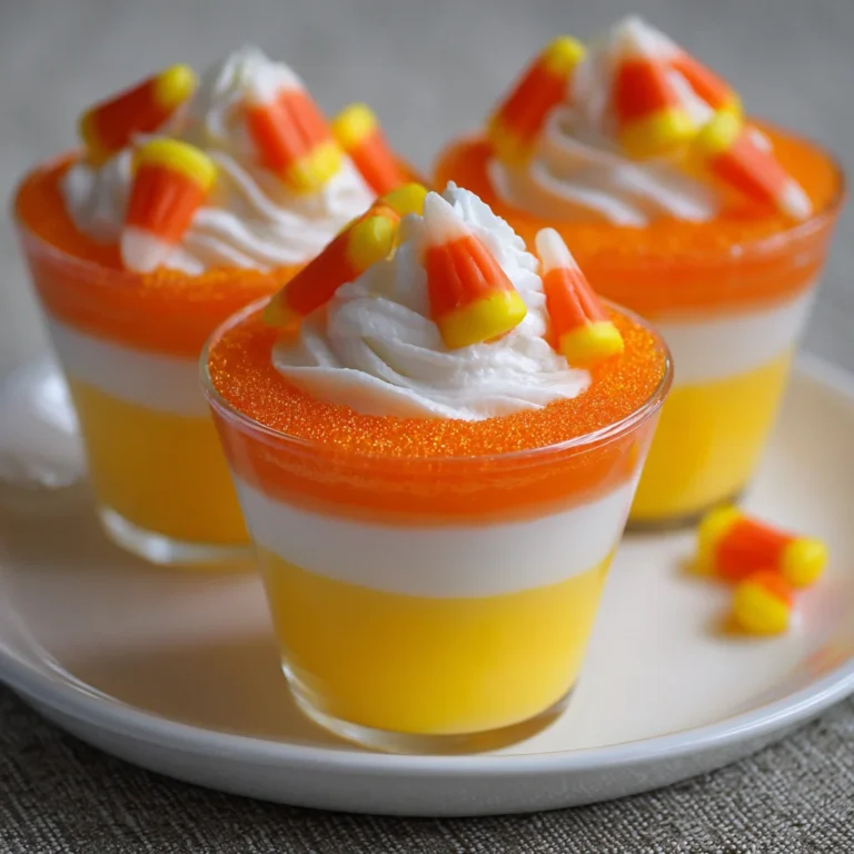 Candy Corn Pudding Cups – Fun, Festive & Perfectly Sweet for Fall!