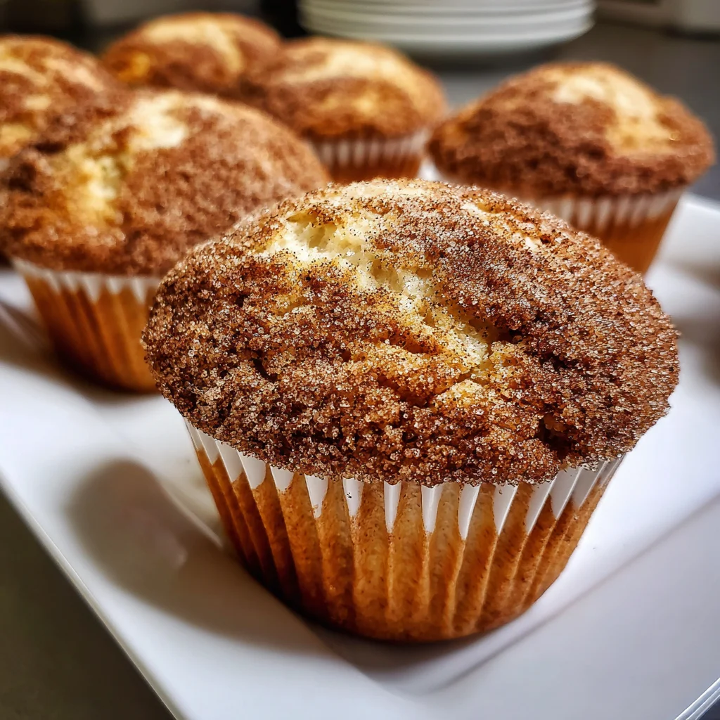 Snickerdoodle Muffins – Cinnamon-Sugar Bliss in Every Bite!