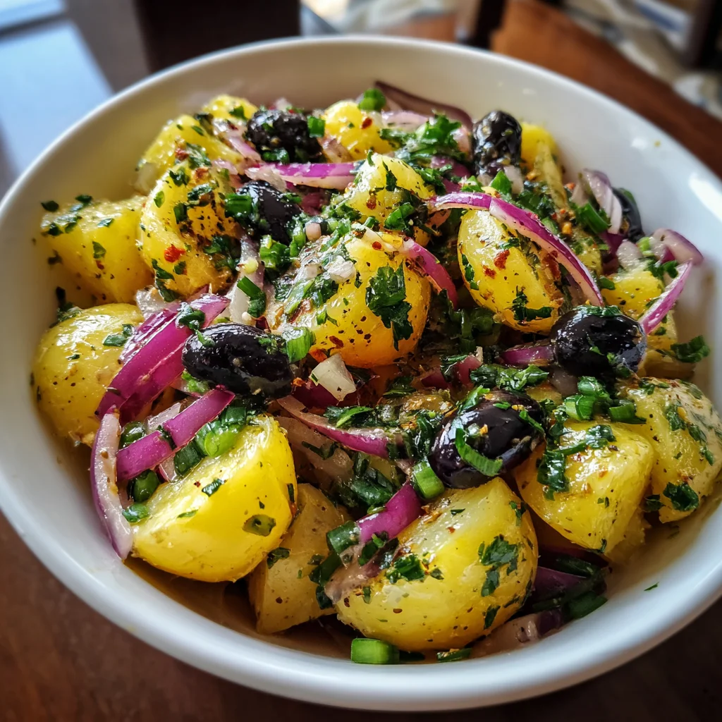 Mediterranean Potato Salad – A No-Mayo Masterpiece!
