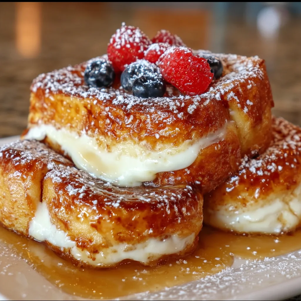 Hawaiian Roll French Toast – Soft, Sweet & Irresistibly Golden!