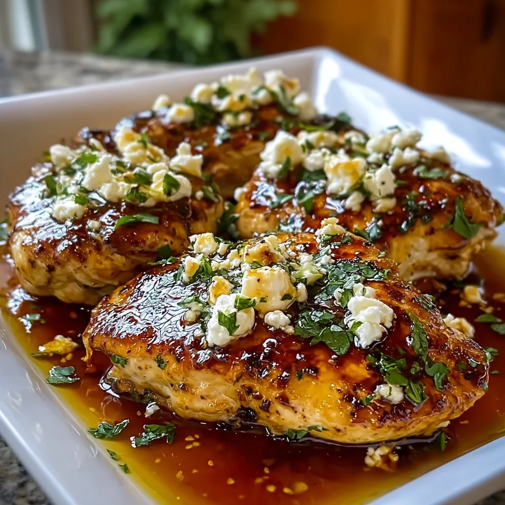 Hot Honey Feta Chicken – Crispy, Spicy & Irresistibly Savory!