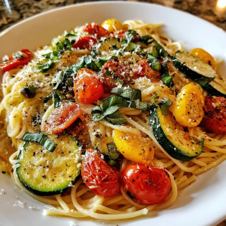 Tomato Zucchini Pasta A Simple, Delicious Recipe!