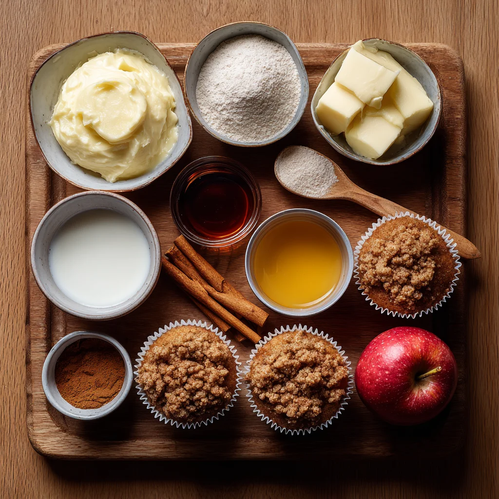 Apple Crumble Cupcakes – Sweet, Spiced & Perfectly Cozy!