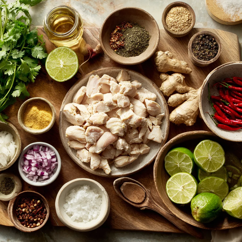 Thai Coconut Chicken Soup – Creamy, Zesty & Comfort in a Bowl!