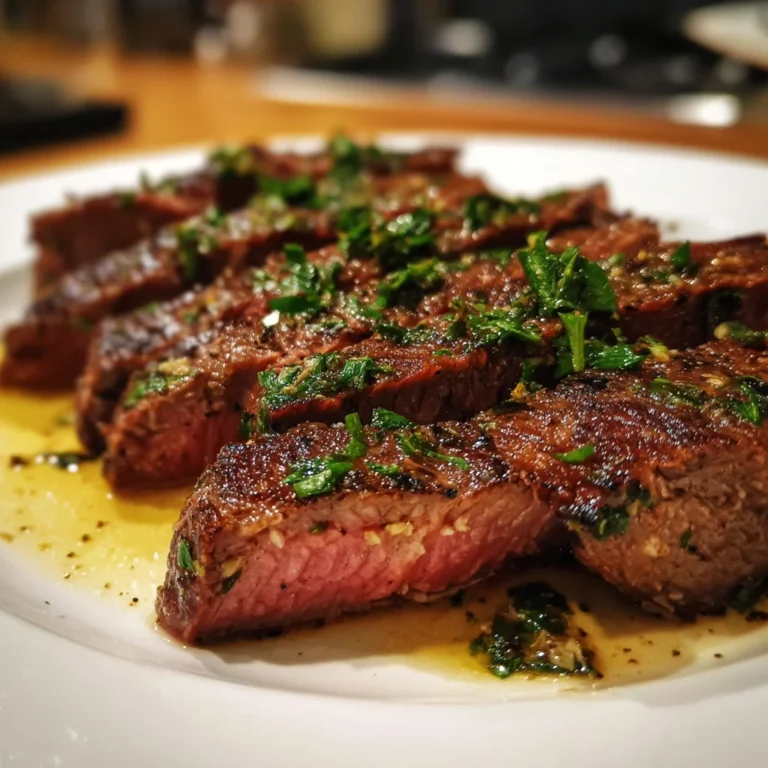 Easy Garlic Butter Brazilian Steak – Juicy, Tender & Bursting with Flavor!