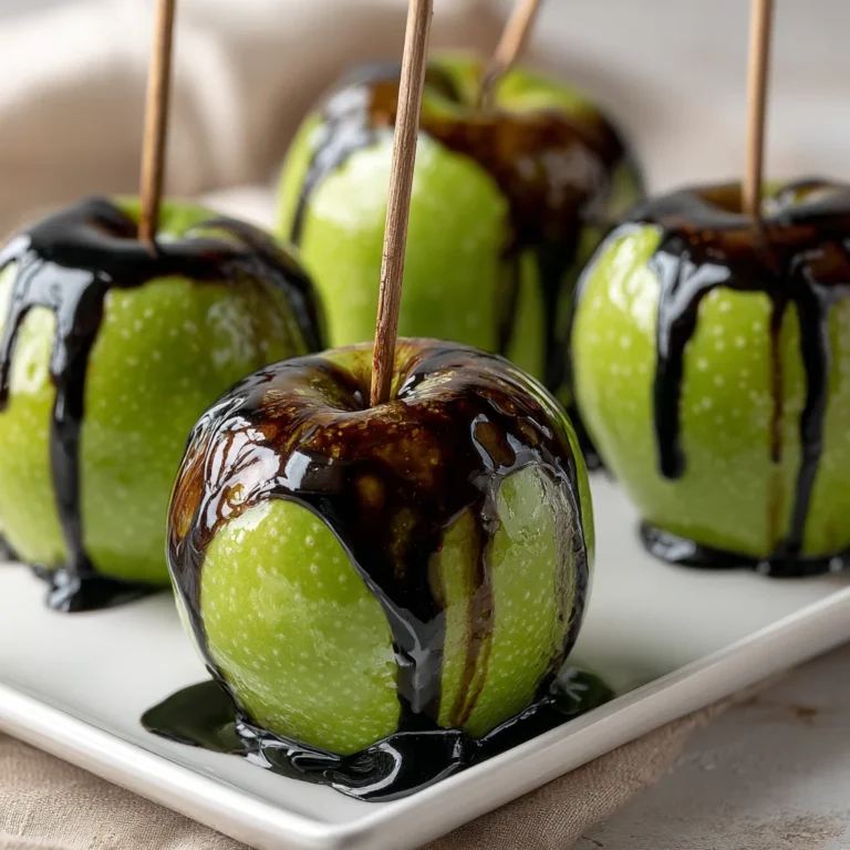 Halloween Poison Apples – Dark, Glossy & Wickedly Sweet!