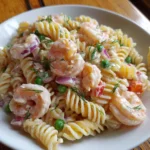 Shrimp Pasta Salad – Creamy, Refreshing & Full of Flavor!