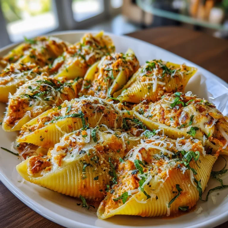 Butternut Squash–Stuffed Shells – Creamy, Cheesy & Perfect for Fall!