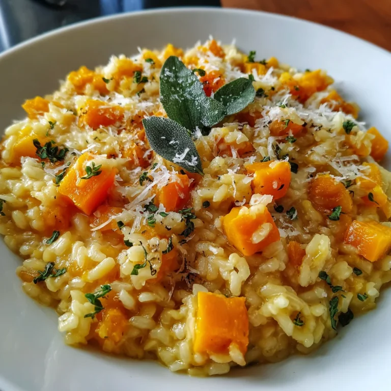Butternut Squash and Sage Risotto – Creamy, Cozy & Fall-Inspired!