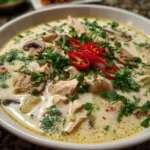 Thai Coconut Chicken Soup – Creamy, Zesty & Comfort in a Bowl!