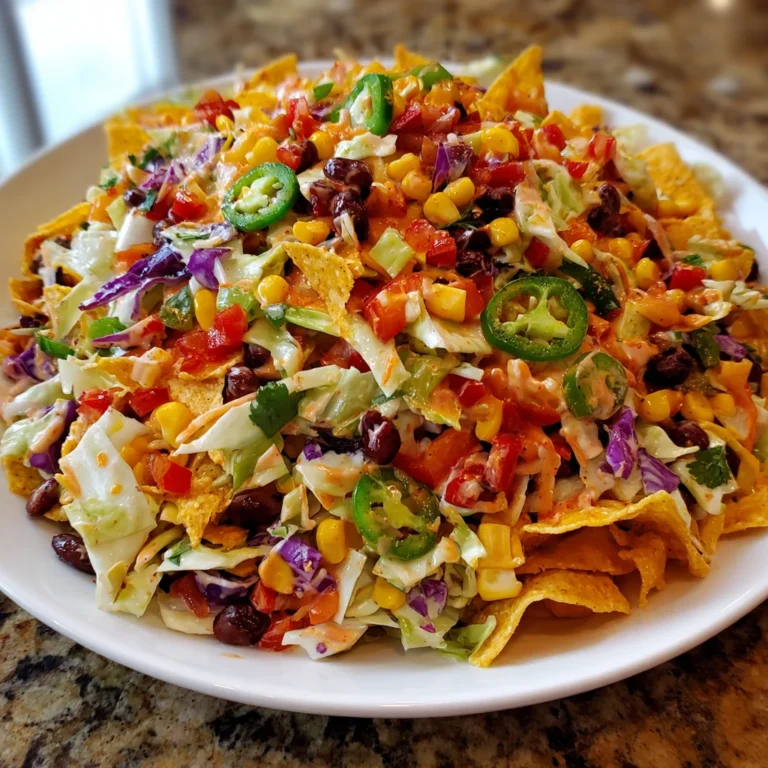Frito Cowboy Cabbage Salad – Crunchy, Zesty & Bursting with Bold Flavor!